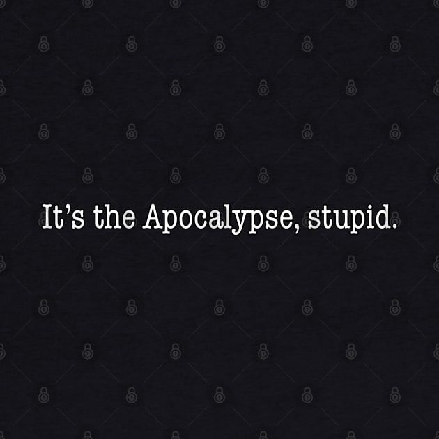 It's the Apocalypse, stupid. by Diagonal22